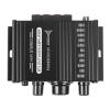 Dual Channel Power Amplifier Easy Installation Premium Material Music Enhancing for Driving Aluminum view 3