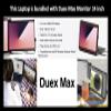 Lenovo Yoga 7i 2-in-1 AI PC 2-in-1 Laptop 16.0" Touchscreen IPS WUXGA Display (Intel Ultra 7-256V, 16GB LPDDR5X, 1TB SSD, Backlit KB, Fingerprint, 2 Thunderbolt 4, Win 11 Home) w/Duex Max DS Monitor view 2