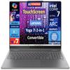 Lenovo Yoga 7i 2-in-1 AI PC 2-in-1 Laptop 16.0" Touchscreen IPS WUXGA Display (Intel Ultra 7-256V, 16GB LPDDR5X, 1TB SSD, Backlit KB, Fingerprint, 2 Thunderbolt 4, Win 11 Home) w/Duex Max DS Monitor view 4