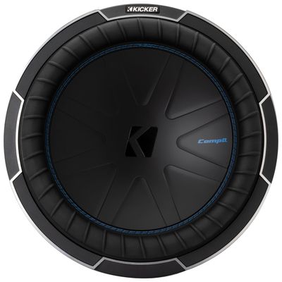 Kicker 51CWQ124 CompQ Q-Class 12" Subwoofer, Dual 4-Ohm (Renewed)
