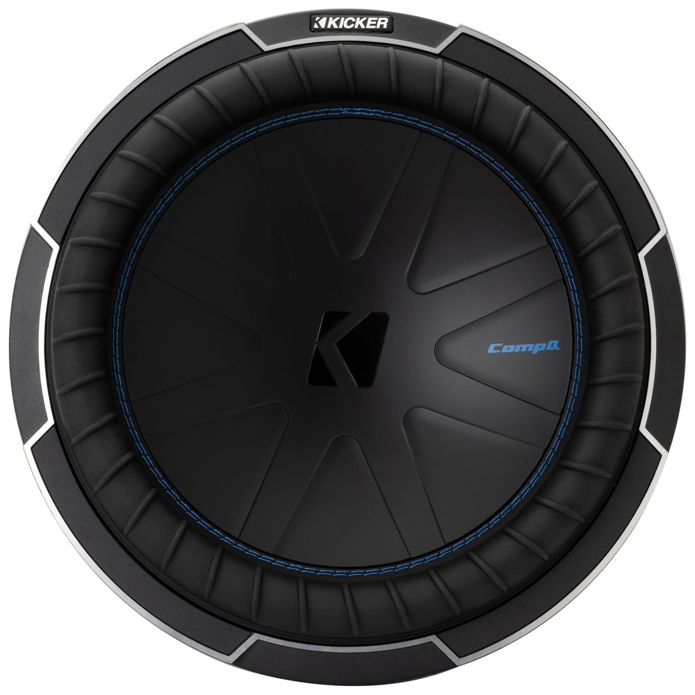 Kicker 51CWQ124 CompQ Q-Class 12" Subwoofer, Dual 4-Ohm (Renewed)