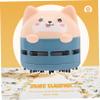 STOBAZA Mini Handheld Vacuum Cleaner Desk Cleaner Vacuum for Desk Table Pet Hair USB Charge Material Portable view 3