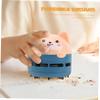 STOBAZA Mini Handheld Vacuum Cleaner Desk Cleaner Vacuum for Desk Table Pet Hair USB Charge Material Portable view 4