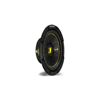 Kicker CWCS84 CompC 8" Subwoofer Single Voice Coil 4-Ohm (Renewed)