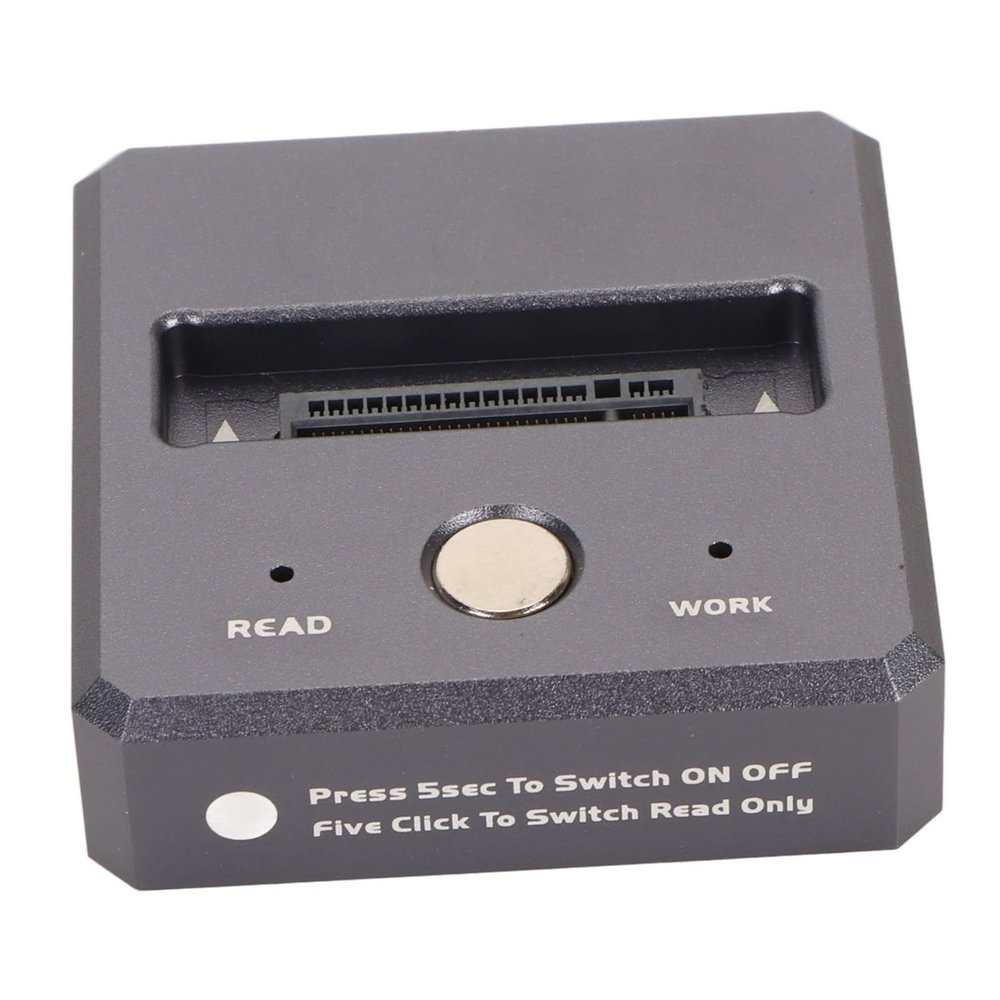 Aluminium Alloy M.2 to USB Docking Station 10Gbps UASP Protocol Trim Command, for Tech Enthusiasts and Professionals