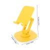 Angoily Tablet Stand for Desk: 360 Degree Rotating Adjustable Tablet Holder Swivel Base Metal Stand for Office Home and Retail Display view 2
