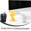Angoily Tablet Stand for Desk: 360 Degree Rotating Adjustable Tablet Holder Swivel Base Metal Stand for Office Home and Retail Display view 3