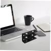 Homoyoyo 1Set Under Desk Double Layer Laptop Holder Mount Bracket for Storage Easy Installation with Screws Design for Laptops Keyboards and Cables view 4