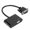 HD VGA to Converter Cable PlugandPlay Adapter, MultiChannel Audio Support, Wide Compatibility, Auto Detection, Convenient Operation, for Home/Office Use view 3