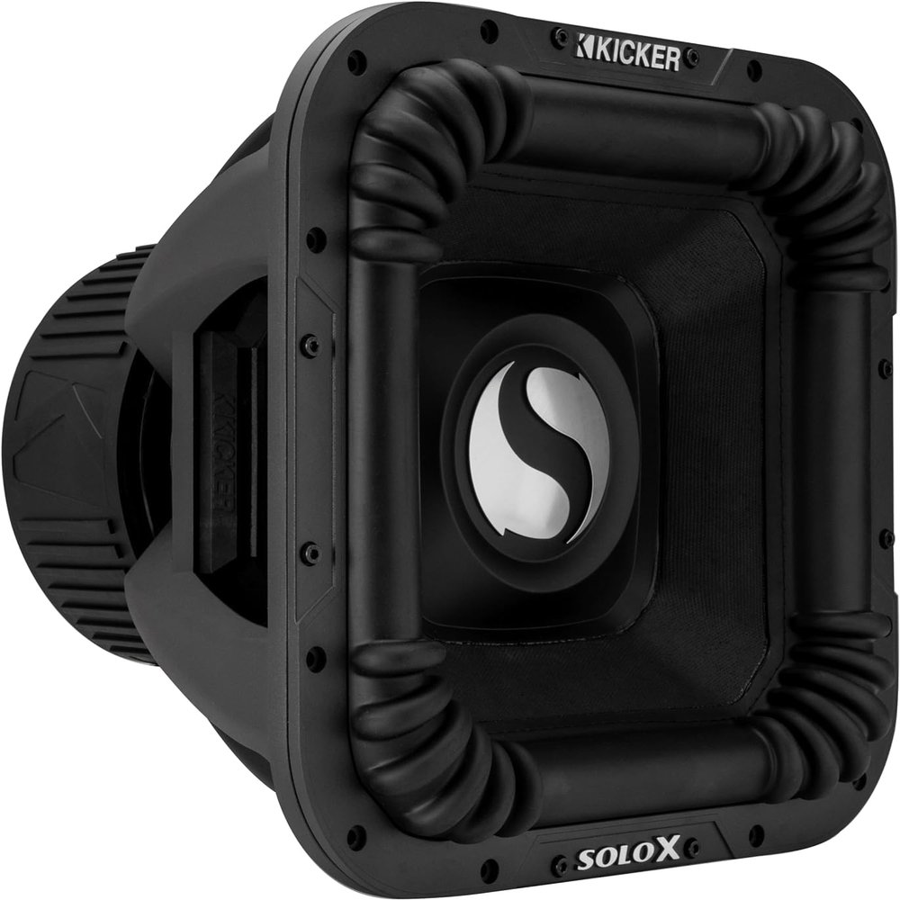 Kicker 49L7X151 - SoloX L7X 15-Inch (38cm), 3" Coil, Ferrite Competition Subwoofer, 1-Ohm (Renewed)