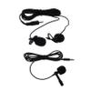 GOOHOCHY 2 Sets Mini Lavalier Microphone for Smartphones Clip-on Omnidirectional Recording Mic Hands-Free for Vlogging and Karaoke Portable and Lightweight view 1