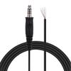 Quality Helicopter Headset Coiled Cord Cable 40cm U-174/U Connector Replacement Cable for Pilots and Aviation Professionals view 1