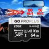 2 Pack SD Card Go ProPlus 64GB Micro SDXC Memory Card  Class 10 U3 A1 V30, 100MB/s Read Speed + Bonus Card Reader for Transfer Data iPhone iOS to SD Card & USB Card Readers with Adapter view 3