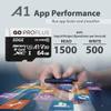 2 Pack SD Card Go ProPlus 64GB Micro SDXC Memory Card  Class 10 U3 A1 V30, 100MB/s Read Speed + Bonus Card Reader for Transfer Data iPhone iOS to SD Card & USB Card Readers with Adapter view 4