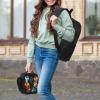 Dyale Lunch Bags & Pencil Case & Backpack 3pcs Set Gifts Light Wings Of Fire Jade Winglet Dragonets Backpacks Daily Work Laptop Elementary Daypacks Bookbag view 2