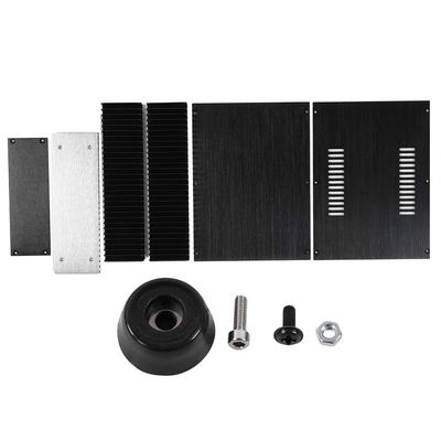 WA92 Aluminum Alloy Amplifier, Electromagnetic Shielding Enclosure, Accurate Molded for TV Video Audio Parts, Durably and Attractive
