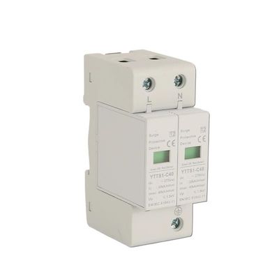 2P 275V AC 40KA Surge Protector Lightning Protection Surge Arrester Surge Protective Device