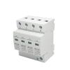 1Pcs AC SPD Surge Protector Low Voltage Distribution 2P 3P 4P LBO Household Arrester Lightning Protection Device Switch Module(4P AC,20-40KA(275V)) view 4