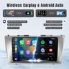 Leadfan Radio for Toyota Camry 2006-2011 Stereo with Wireless Carplay Android Auto, 9'' Touchscreen for Toyota Camry GPS Bluetooth WiFi Rear Camera FM Mirrorlink Split Screen SWC (Fit J.B.L) view 3