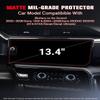 ASZSK For Matte Anti Glare Tempered Glass 2022 2023 2024 2025 2026 GMC Sierra 1500 & 2024 2025 2026 Sierra 2500 3500 13.4 Inch (Buttons on the screen) Touchscreen Screen Protector view 2