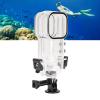 X3 Dive Case, 147FT Rainproof PC PMMA Camera Protective Underwater Shell with 1/4 Inch Interface, AR Coating, Fits for Diving, Surfing, Skiing, Cycling view 4