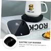 PRETYZOOM 1Pc Compact USB Cup Warmer Temperature Controlled Heating Mat for Office Home Travel Induction Technology Design view 2