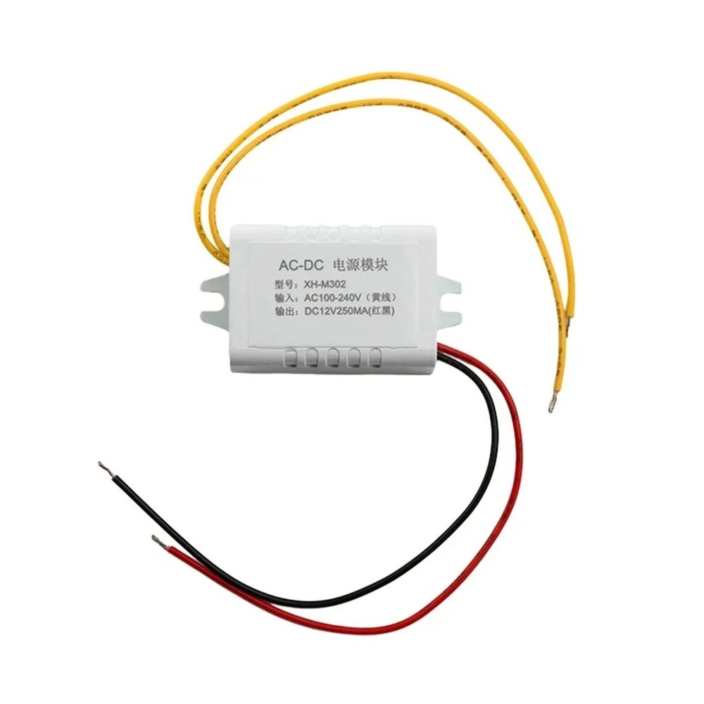 AC 110-220V Output To DC 12V AC-DC Power Supply Module Adapter 12V 250MA Switch Switching Thermostat Converter 3W XH-M302 DWBPGVUN