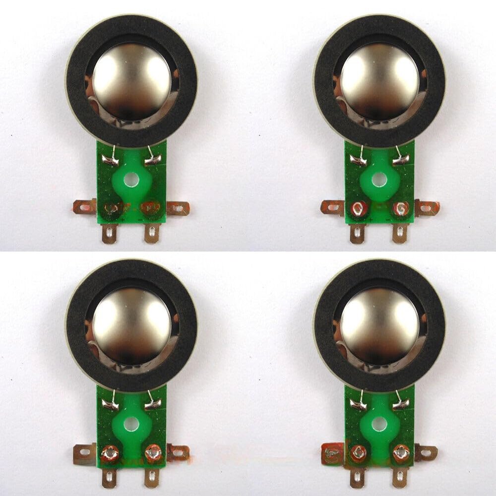 4 pcs Diaphragm for Mackie Tapco Thump (TH15A & 12A) DC10/1501-4 Titanium 8Ohm