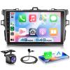 4G+64G for Toyota Corolla 2009-2013 Car Radio, Wireless Carplay Android Auto Android 15 Touch Screen Car Stereo, Bluetooth, GPS Navi, WiFi, SWC, HD Backup Camera view 1