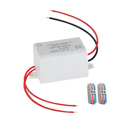 AC-DC Power Supply Module AC110V 220V 230V to DC 3V 5V 9V 12V 15V 24V Mini Buck Converter RV Camper Volt Transformer Adapter(12V 0.25A)