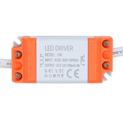 300mA LED Double Colours Driver Dimmable AC 85-265V LED Driver Transformer Power Supply Be Used for Dual Colors LED Light Strip(5-7W DC15-24V)