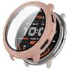 2 Pack Hard Cases for Amazfit Active 2, Hard PC Protective Case Shockproof Anti-Scratch Bumper Cover (Beige/Pink) view 3