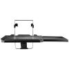 Adjustable Steering Wheel Laptop Desk with Drawer, Tablet Slot and Cup Holder for Work, Eating, Drinking in Car, Crafted from Premium ABS Material view 2
