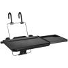 Adjustable Steering Wheel Laptop Desk with Drawer, Tablet Slot and Cup Holder for Work, Eating, Drinking in Car, Crafted from Premium ABS Material view 3