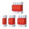 House AC 385V SPD Lightning Surge Protector 2P 3P 4P Solar PV Low-Voltage Arrester Device with Options for 20KA-60KA Protection(4P AC3855V,20-40KA) view 1