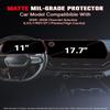 ASZSK For 2PCS Matte Anti Glare Tempered Glass 2025 2026 Chevrolet Suburban 17.7 Inch Touchscreen & 11 Inch Dashboard Screen Protector - Suburban (LS/LT/RST/Z71/Premier/High Country) Accessories view 2