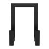 bigjvbfv Vinyl Storage Holder Metal LP Holder Modern Black Album Storage Rack Compact Desktop Vinyl Display Rack CD Display Stand for Records view 1