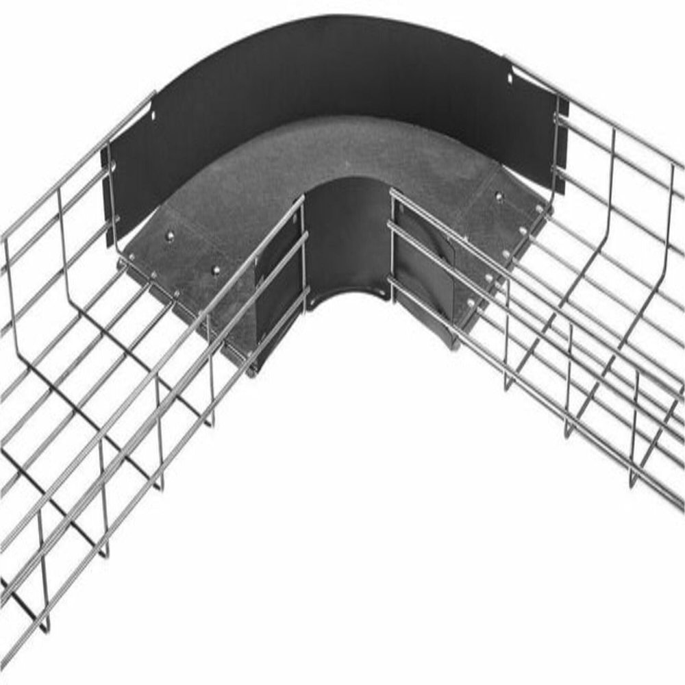 Hubbell - HBTR0218 - Hubbell Premise Wiring Cable Organizer - Wire Basket Elbow