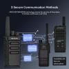 Retevis MateTalk P4 Digital Walkie Talkies, DMR & Analog Dual Mode, Secure Call, Group Call, Type-C, 12H Runtime, Waterproof DMR 2 Way Radios for Warehouse Logistics Church(10 Pack) view 4