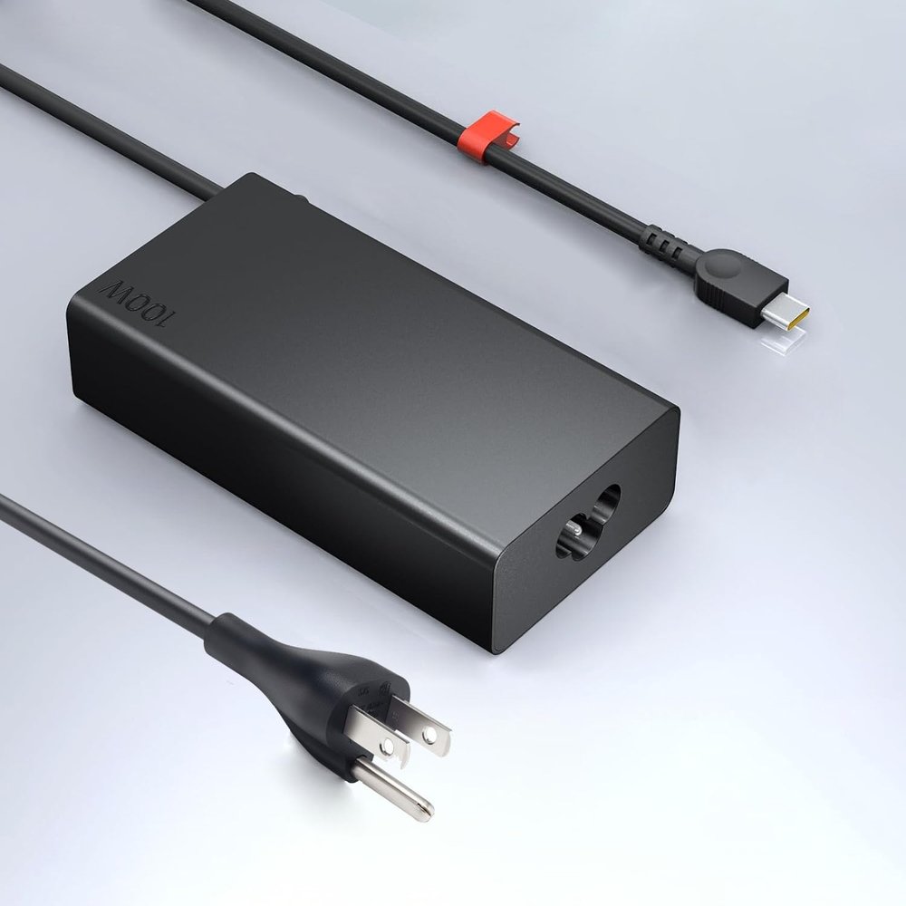 100W USB-C Charger for Lenovo ideapad Slim 7 Pro 16ACH6 82QR Laptop Power Supply Adapter Cord