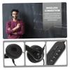 DIYEAH USB Headset with Noise Canceling Microphone Ergonomic Mono Headphone for Boom Mic for Call Centers Conference Calls and Online Courses view 3