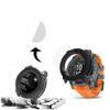 2 Pack Hard Case for Garmin Instinct 3 45mm/50mm AMOLED with Screen Protector, Hard PC Protective Case Shockproof Anti-Scratch Bumper Cover (Clear/Clear, Garmin Instinct 3 50mm AMOLED) view 2