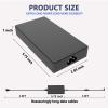 120W Power Adapter Laptop Charger for HP Docking Station Power Cord G5 USB-C/A Universal Dock G2 5TW13AA Envy 15 17 Series Omen 15-5000 5100 5200 710415-001 L41856-001 AC Power Supply-4.5 * 3.0mm view 2