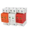 AC SPD Surge Protector Low Voltage Distribution Household Arrester Lightning Protection Device 2P 20KA~40KA Switch Module 1PCS(2p 275V AC,10-20KA(Orange)) view 3