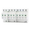 1Pcs AC SPD Surge Protector Low Voltage Distribution 2P 3P 4P LBO Household Arrester Lightning Protection Device Switch Module(2P AC,20-40KA(385V)) view 1