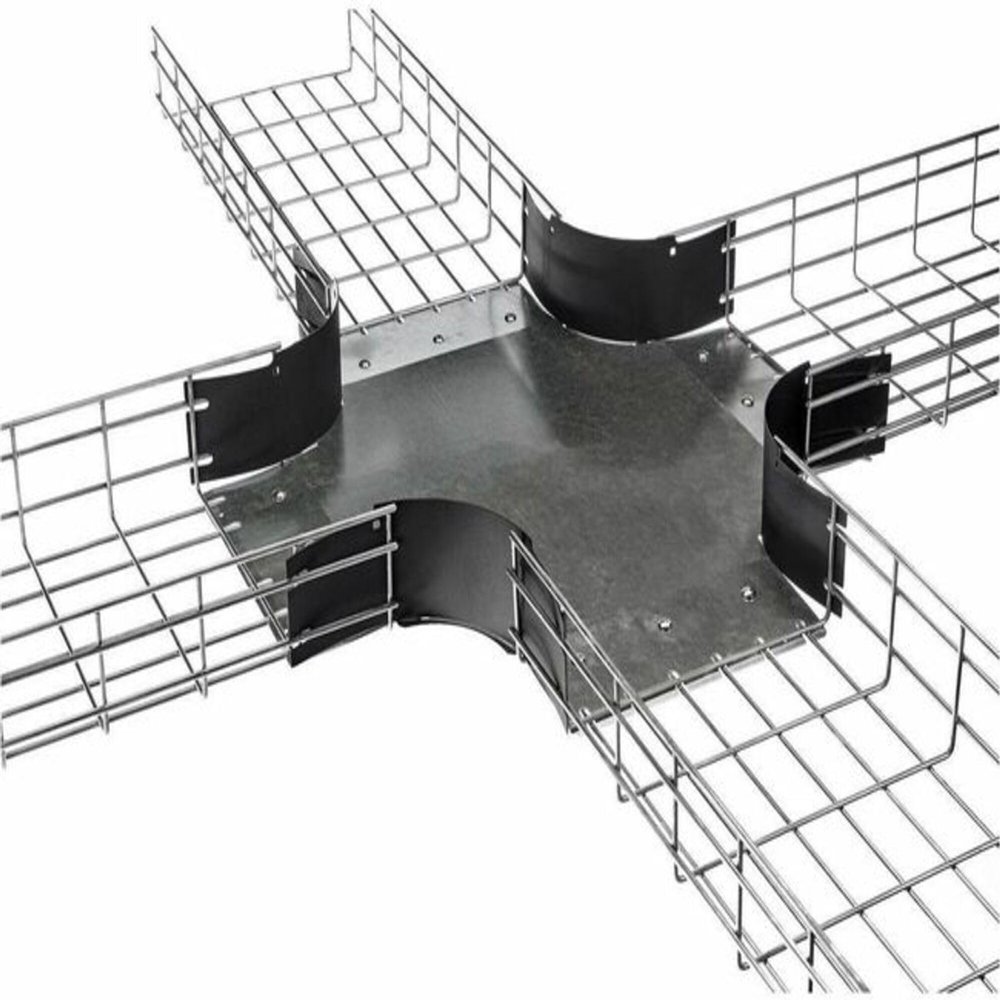 Hubbell - HBTI0412 - Hubbell Premise Wiring Cable Organizer - Wire Basket Elbow - 4 Length