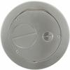 Hubbell - S1R6FFCVRNKL - Hubbell Premise Wiring Furniture Feed 6 Series, Furniture Feed Cover, Satin Nickel Plated - view 1