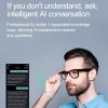 AI Translator Smart Glasses - 163 Languages Real Time Translation, 10H Playtime & IP67 Weatherproof, Anti Blue Light Lens for Men & Women view 3