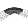 Hubbell - HBTR0204 - Hubbell Premise Wiring Cable Organizer - Wire Basket Elbow view 1