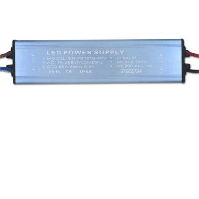 TTFDSUJUS 50W 100W 150W 200W 300mA 600mA 900mA 1200mA LED Driver AC170-265V to DC120-160V Adapter Transformer Power Supply for Floodlight(150W 170-265V 900mA)